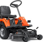 Husqvarna Frontmäher R 112C mit Mähdeck Combi 85 – Winterpaket mit Schneeschild, Gummileiste und Schneeketten – Bild 2