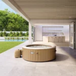 INTEX 28426 - Whirlpool - PureSPA »Bubble« (rund, sahara tan, Ø196 außen/Ø145cm innen) x 71cm hoch für 4 Personen – Bild 11