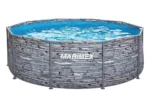 Aufstellpool Marimex Florida Pool 3,66x1,22 m ohne Zubehör - Steinoptik
