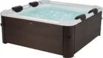 MSpa Whirlpool XXL neustes Modell Frame TRIBECA 2026 + MSPA App - UVC - Holz-Optik - Kombi Outdoor Pool - OZON - KEIN Starkstrom - winterfest - 6Pers. – Bild 10