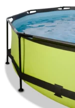 EXIT Lime Rahmenpool ø300, Aufstellpool, mit Filterpumpe, Rund, Grün – Bild 7