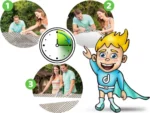 BESTWAY Steel Pro Max™ Rohr-Aufstellpool-Set 396 x 107 cm – rund (mit Kartuschenfilter, Markise, Abdeckung, Leiter) – Bild 13