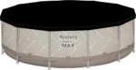 BESTWAY Steel Pro Max™ Rohr-Aufstellpool-Set 396 x 107 cm – rund (mit Kartuschenfilter, Markise, Abdeckung, Leiter) – Bild 9
