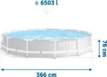 INTEX 26710NP - PrismFrame Pool (366x76cm) – Bild 3