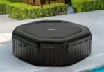 HAF PureSpa DeLuxe HWS 800 | 180 x 180 x 71 cm für 4 Personen | Aufblasbarer Whirlpool | Stromsparender Outdoor Pool | Ganzjähriger Einsatz – Bild 2
