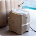 INTEX 28426 - Whirlpool - PureSPA »Bubble« (rund, sahara tan, Ø196 außen/Ø145cm innen) x 71cm hoch für 4 Personen – Bild 15