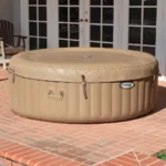 INTEX 28426 - Whirlpool - PureSPA »Bubble« (rund, sahara tan, Ø196 außen/Ø145cm innen) x 71cm hoch für 4 Personen – Bild 12